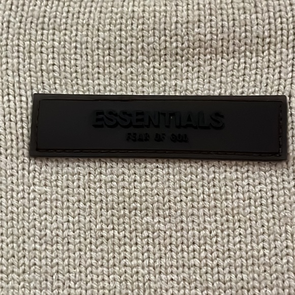FEAR OF GOD ESSENTIALS Knit Zip Jacket size M - Picture 8 of 17